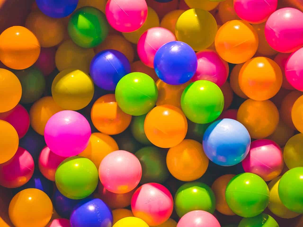 pile of ball pit